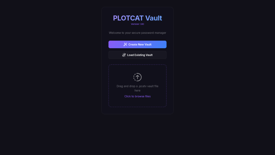 PLOTCAT Vault